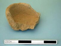 Dalma - Limestone mortar from Site DA11 (Photograph by Dr Mark Beech)